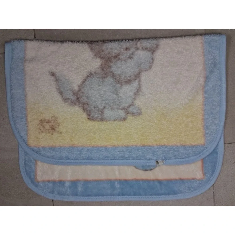 Baby Mink Kitten Cat Balloon Blanket Soft Acrylic Blend Htf Security Lovey 30x40